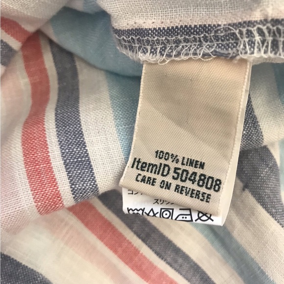 LL Bean Linen Tunic - Picture 3 of 7